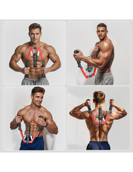 Entrenador de Pecho y Brazo FLYBIRD 2-en-1 Hidráulico 10-200 kg