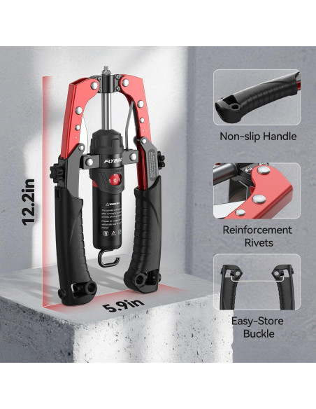 Entrenador de Pecho y Brazo FLYBIRD 2-en-1 Hidráulico 10-200 kg