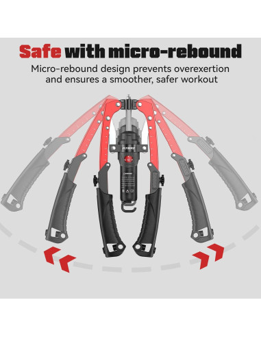 Entrenador de Pecho y Brazo FLYBIRD 2-en-1 Hidráulico 10-200 kg