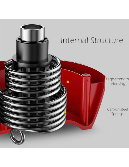 Rueda de Abdominales A.F.N.A.L con Resorte y Almohadilla