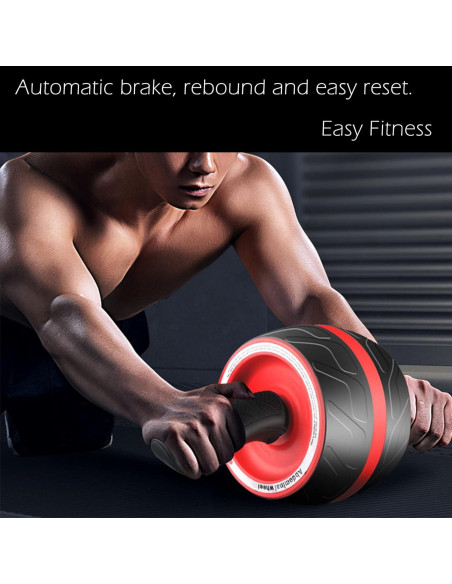 Rueda de Abdominales A.F.N.A.L con Resorte y Almohadilla