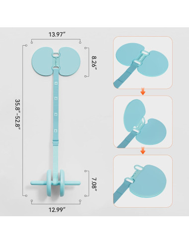 Rueda Ab Roller Body Factor con Almohadillas y Banda Elástica