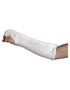 Guardias de Puño/Antebrazo Pro Force Niños Grandes - Blanco