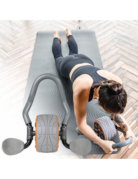 Rueda de Abdominales 4D NAMXX con Soporte para Codos y Almohadilla