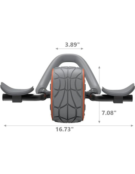 Rueda de Abdominales 4D NAMXX con Soporte para Codos y Almohadilla