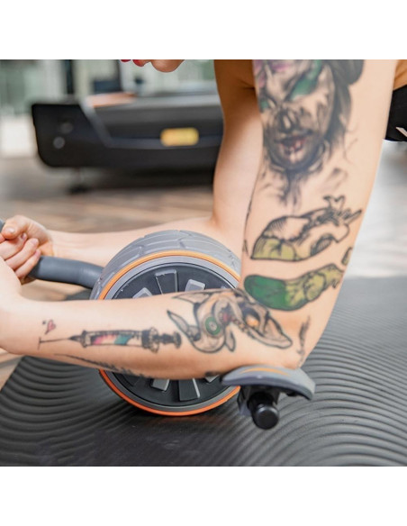 Rueda de Abdominales 4D NAMXX con Soporte para Codos y Almohadilla