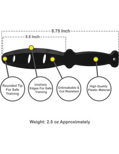 Cuchillo de Entrenamiento MACS de Polipropileno 27.31 cm 2