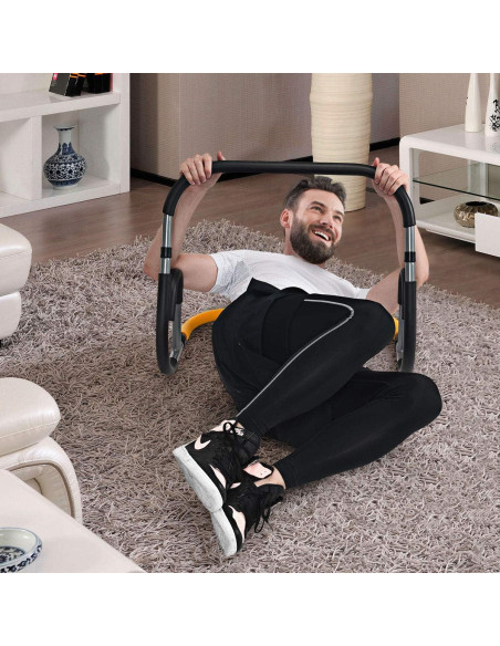 Rodillo Abdominal Goplus Portátil para Ejercicio en Casa 3.49 kg