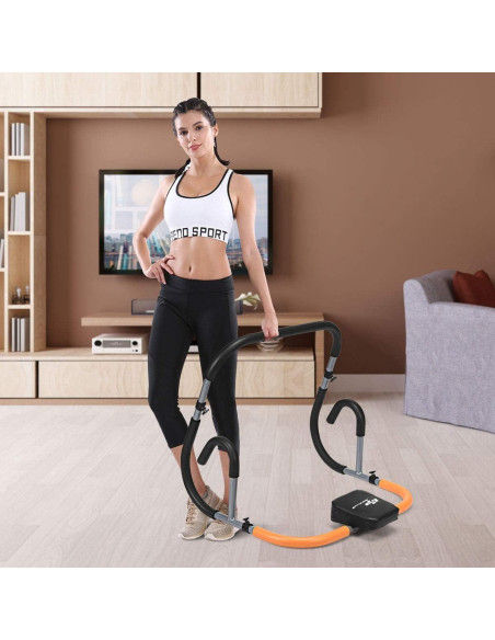 Rodillo Abdominal Goplus Portátil para Ejercicio en Casa 3.49 kg