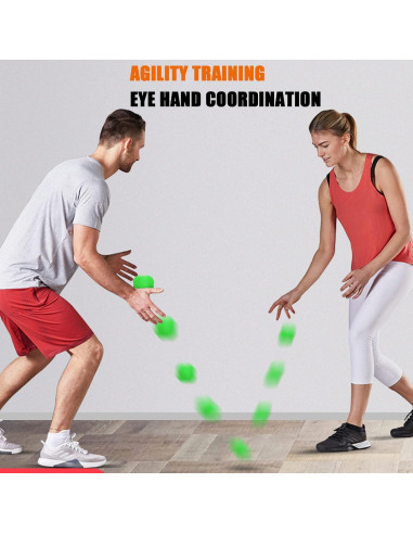 Bola de Reacción AIRLAXER para Entrenamiento Mano-Ojo - 2 Unidades