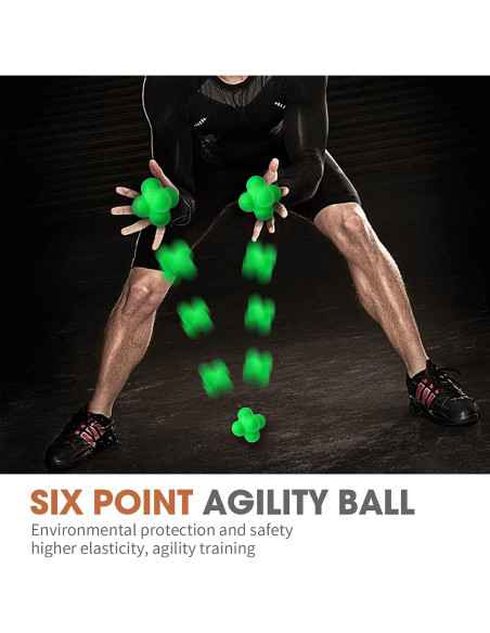 Bola de Reacción AIRLAXER para Entrenamiento Mano-Ojo - 2 Unidades