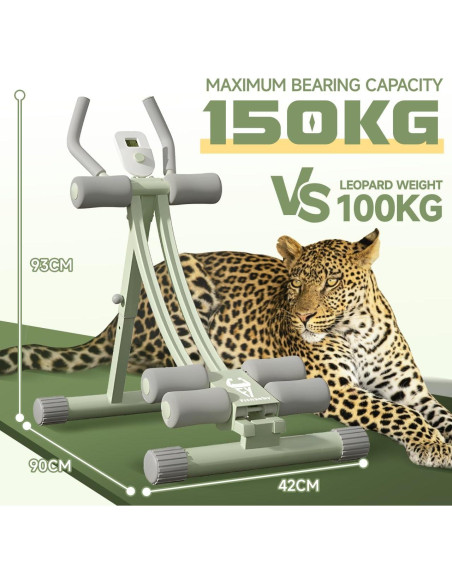Máquina Abdominal Ajustable Fitnzoby para Gimnasio en Casa