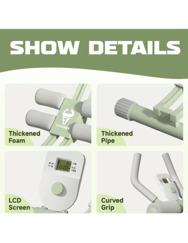 Máquina Abdominal Ajustable Fitnzoby para Gimnasio en Casa