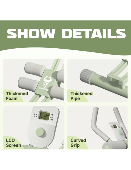 Máquina Abdominal Ajustable Fitnzoby para Gimnasio en Casa