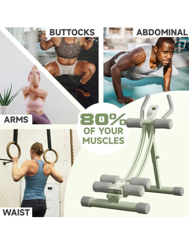 Máquina Abdominal Ajustable Fitnzoby para Gimnasio en Casa