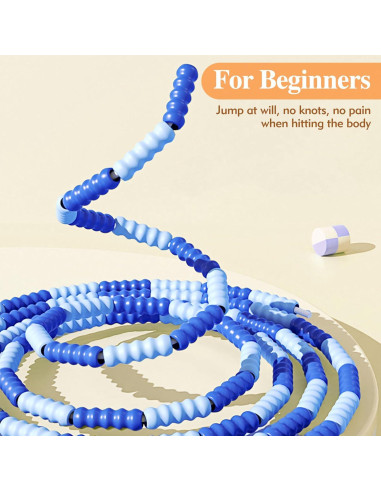 Cuerda de saltar ajustable Mipibis para niños 243 cm