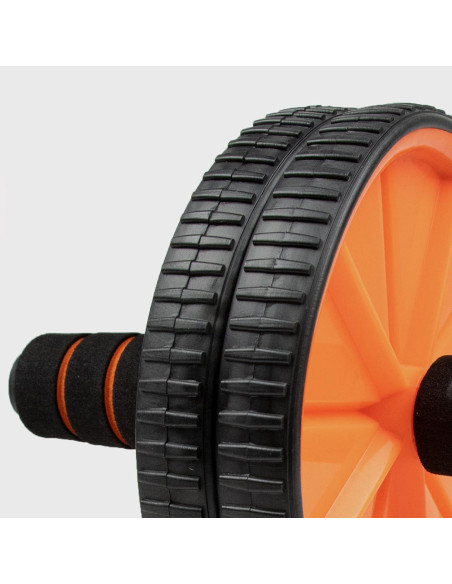 Rueda Abdominal Phoenix Fitness - Tonifica Cuerpo 30cm Gris