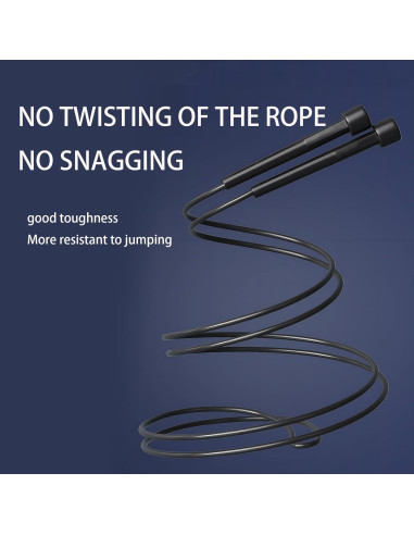 Cuerda de Saltar Ajustable Sufeasdf - Set Familiar 4 Pack