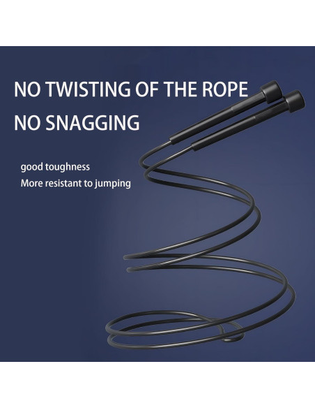 Cuerda de Saltar Ajustable Sufeasdf - Set Familiar 4 Pack