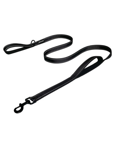 Correa para Perros JEWOSTER 1.83m Alta Resistencia con 2 Mangos