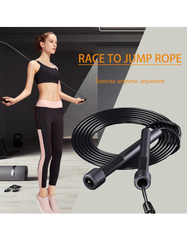 Cuerda de Saltar Ajustable Sufeasdf - Set Familiar 4 Pack