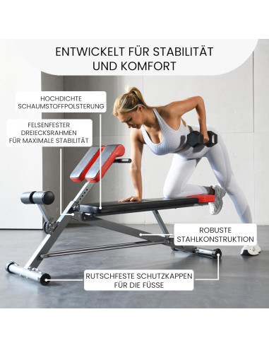 Banco de Pesas Multifuncional FF Finer Form Ajustable