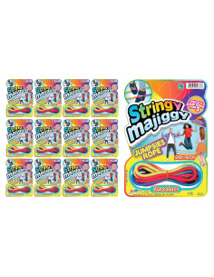 Cuerda de Salto China Elástica Fun a Ton - 12 Unidades 182.88 cm