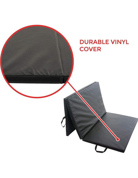 Mat de Ejercicio Plegable Sunny Health & Fitness 1.83m