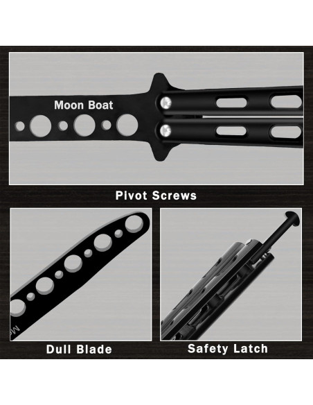 Conjunto de Entrenamiento de Mariposa 2 Piezas Moon Boat