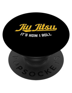 Agarre para Teléfono Jiu Jitsu PopSockets Negro Intercambiable