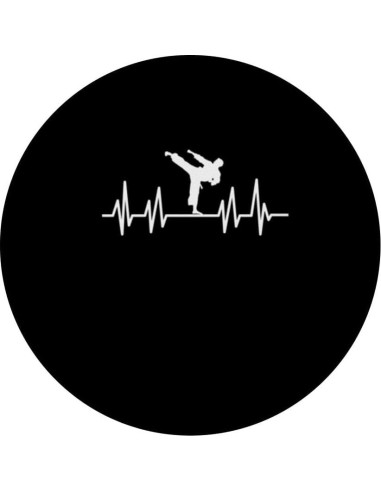 PopGrip Adhesivo PopSockets Karate Taekwondo Diseño Minimalista