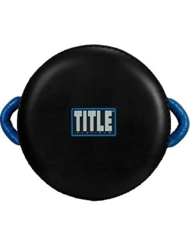 Escudo de Golpe Muay Thai Title Boxing Platino 40.6x16.5 cm