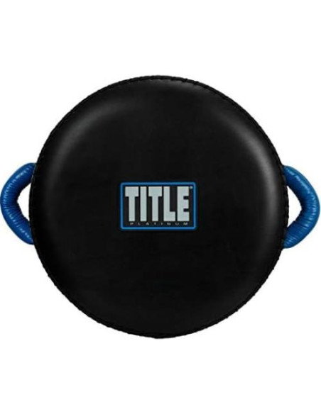 Escudo de Golpe Muay Thai Title Boxing Platino 40.6x16.5 cm