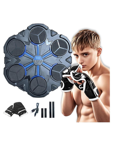 Máquina de Boxeo Musical DREMECH 0011 para Niños - Entrenamiento en Casa