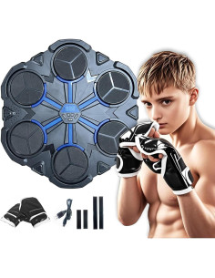 Máquina de Boxeo Musical DREMECH 0011 para Niños - Entrenamiento en Casa 2