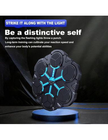 Máquina de Boxeo Musical DREMECH 0011 para Niños - Entrenamiento en Casa