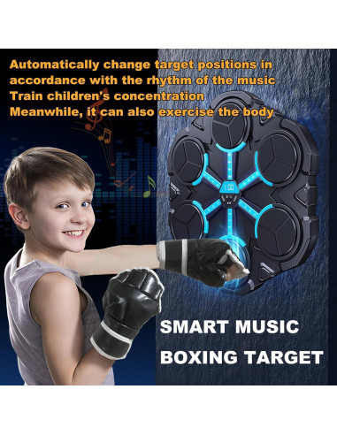 Máquina de Boxeo Musical DREMECH 0011 para Niños - Entrenamiento en Casa