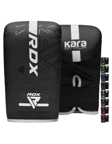 Guantes de Boxeo RDX-BMR-F6MW, Cuero Maya, Medianos, Unisex