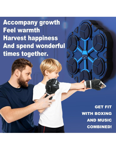 Máquina de Boxeo Musical DREMECH 0011 para Niños - Entrenamiento en Casa