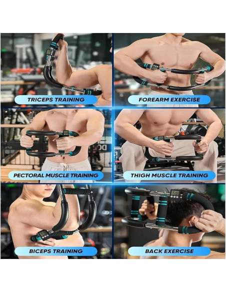 Entrenador de Brazos Saker Twister con Temporizador 1.65kg