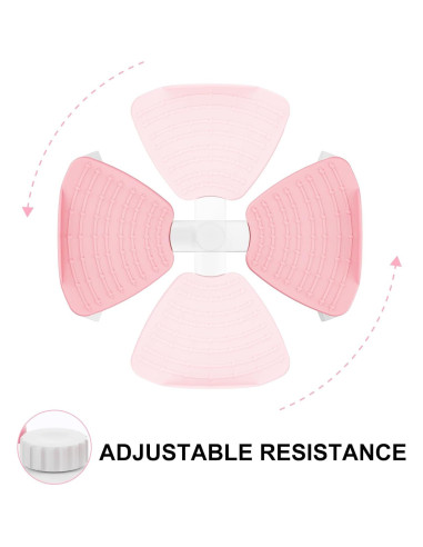 Máquina de Abdominales Zieuyend Waist Twister Rosa 136 kg