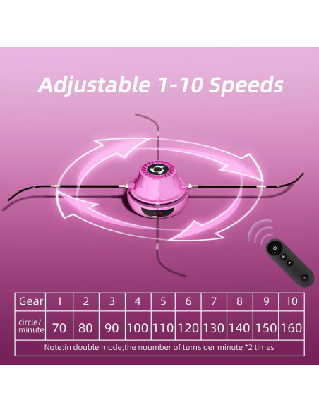 Cuerda de Saltar Electrónica MOSHAINE con Contador LED y Ajuste de Velocidad