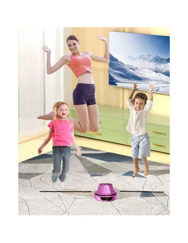 Cuerda de Saltar Electrónica MOSHAINE con Contador LED y Ajuste de Velocidad