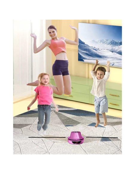 Cuerda de Saltar Electrónica MOSHAINE con Contador LED y Ajuste de Velocidad