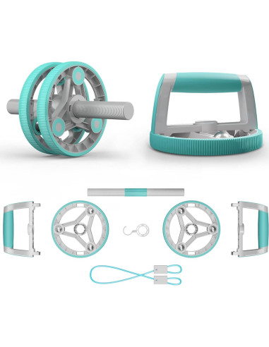 Rueda de Rodillo Abdominal Elevens 14-en-1 para Ejercicio en Casa