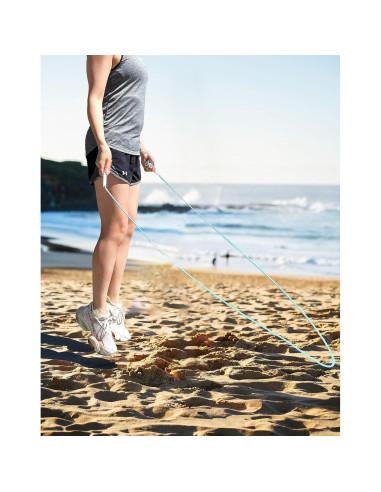 Kit de Cuerda para Saltar 6-en-1 Ropely Ajustable PVC