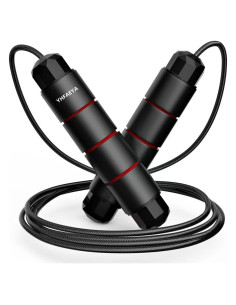 Cuerda de Saltar Ajustable YHFAEYA 2.8m con Rodamientos