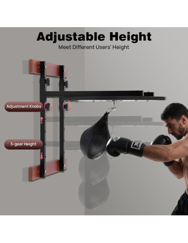 Kit Plataforma Bolsa de Velocidad BYGOVICE Ajustable 100kg