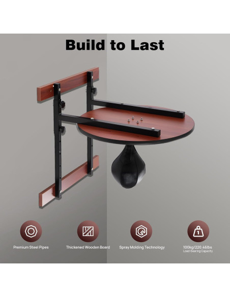 Kit Plataforma Bolsa de Velocidad BYGOVICE Ajustable 100kg