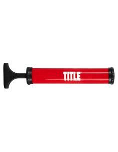 Bomba de aire manual Title Boxing con aguja incluida